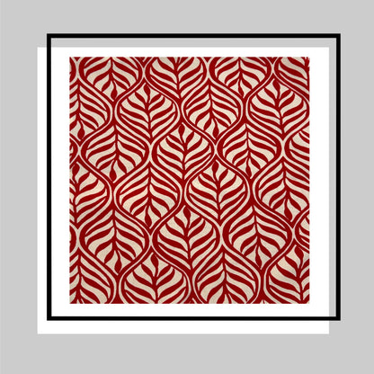 Einstecktuch "Feuerblatt"