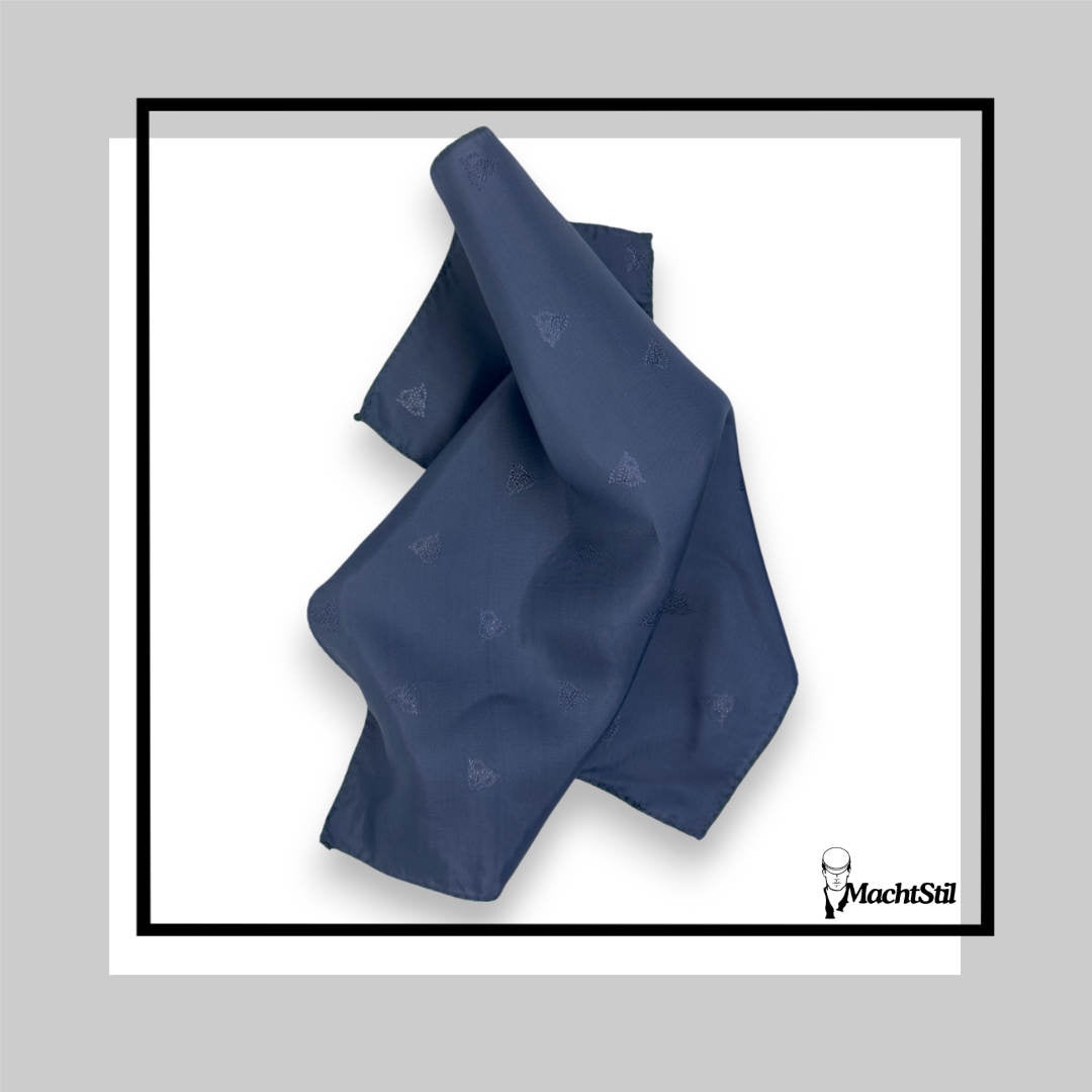 Einstecktuch "Blaue Klarheit"